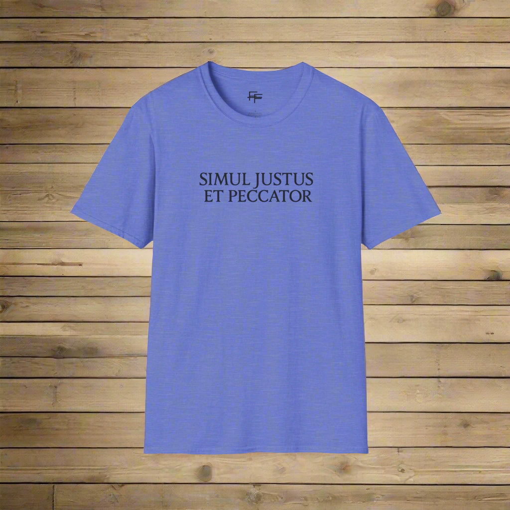 Simul Justus Et Peccator Tee
