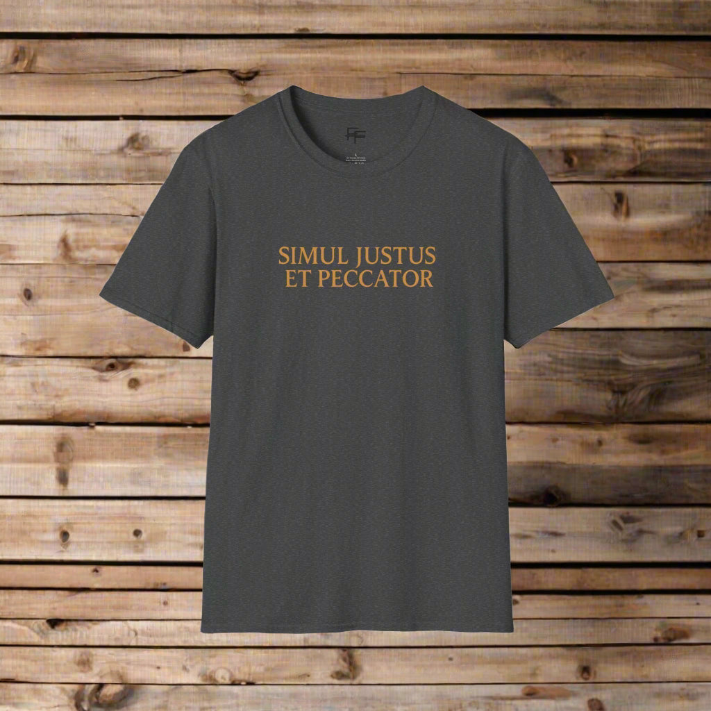 Simul Justus Et Peccator Tee